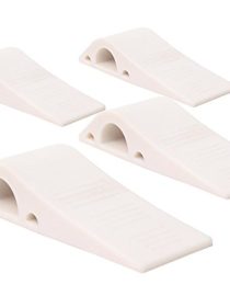 Vee Seven Premium Baby Safety Door Stopper - 2 Pieces - White - Premium Quality Material
