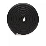 Vee Seven Premium Baby Safety Edge Guard - 2 Meter Black Color  - Extra Bumpy 3.5cm x 1.2cm Thickness - Shock Absorbing, Food-Graded Protection with Style
